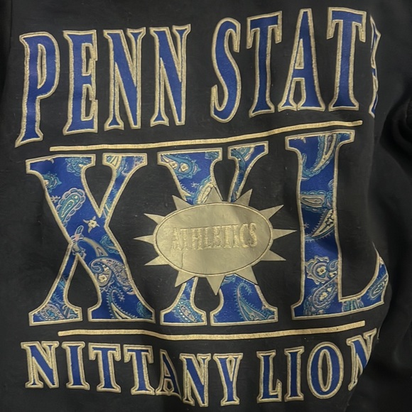 PENN STATE Univ. Vintage Crew Neck sweatshirt—90’s; Unise, one size fits all - Picture 2 of 4